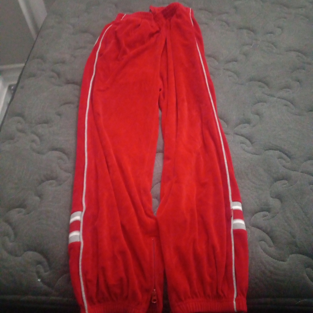 Godbody Men Size Medium Red Sweatpants Outdoor Hip